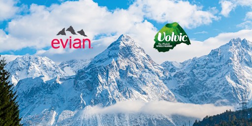 Evian & Volvic