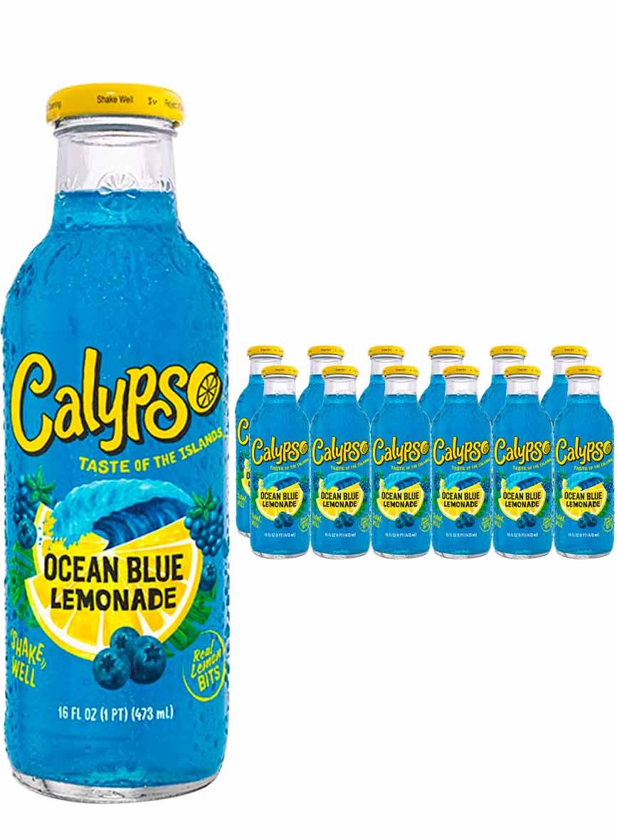 CALYPSO OCEAN BLUE LEMONADE (473mlx12)