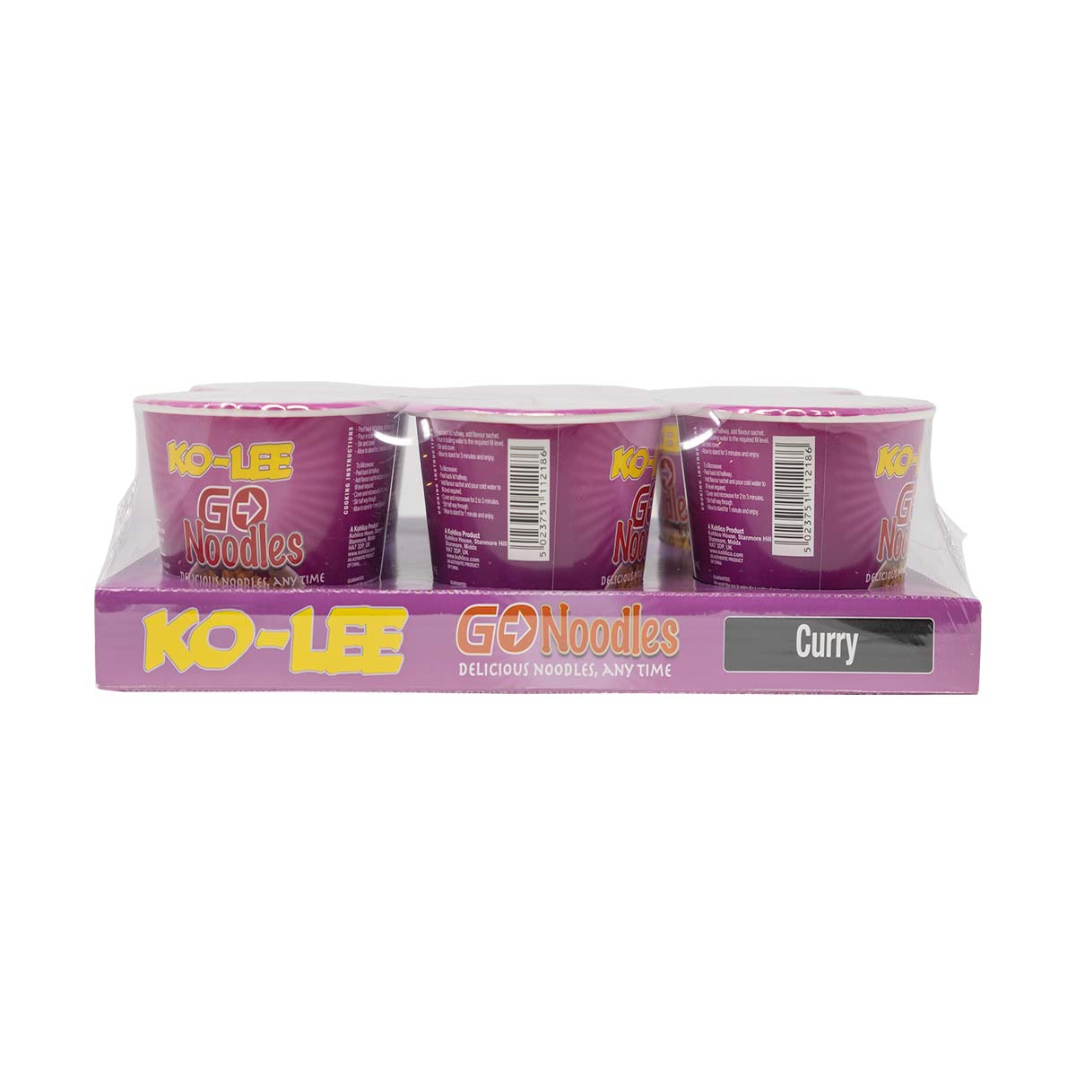 KOLEE CUPS NOODLES CURRY (65g x6)