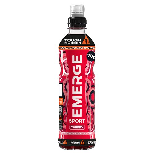 EMERGE SPORT CHERRY (12x500ml) RED 70P