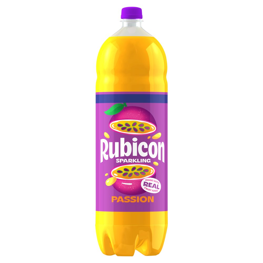 RUBICON PASSION BIG BOTTEL (2Lit x 6) £1.89