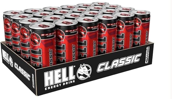 HELL CLASSIC ENERGY CAN (250ml x24)79p