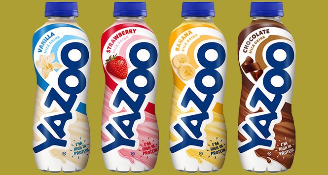 YAZOO STRAWBERRY (400ml x10) PINK