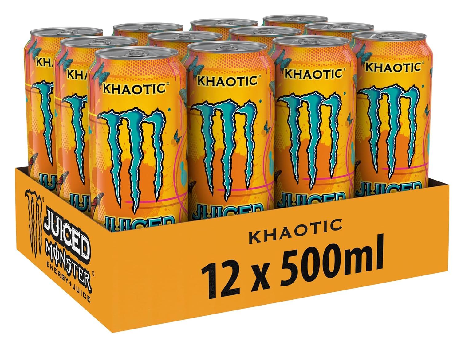 MONSTER KHAOTIC (500ml x 12) £1.75