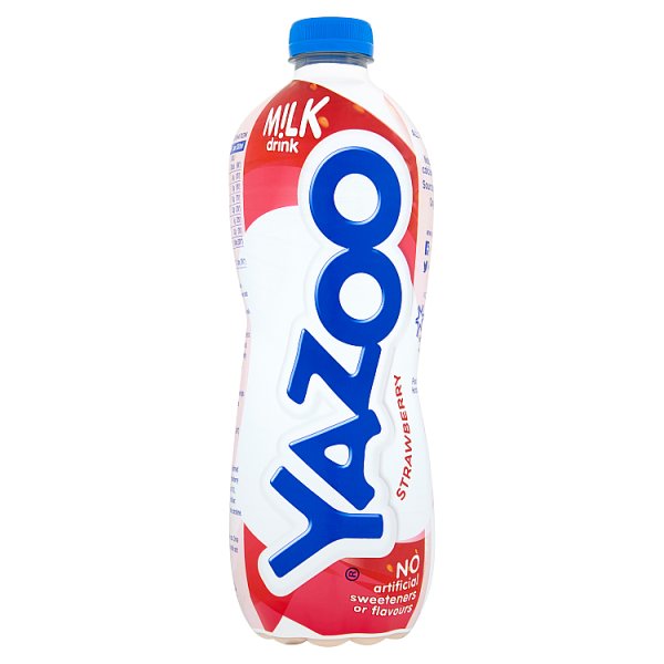 YAZOO  STRAWBERRY (1Lit x6) £1.99 PINK