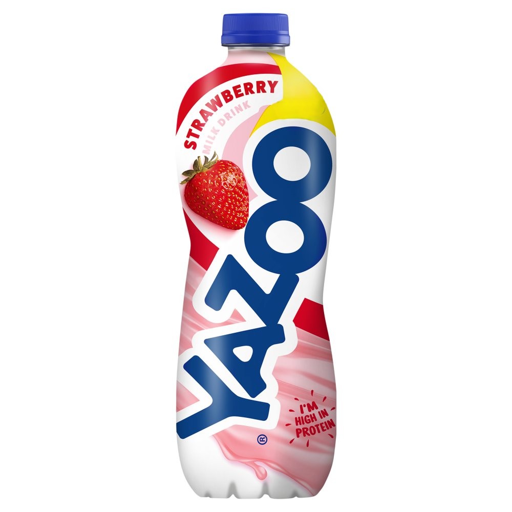 YAZOO  STRAWBERRY (1Lit x6) £2.09 PINK