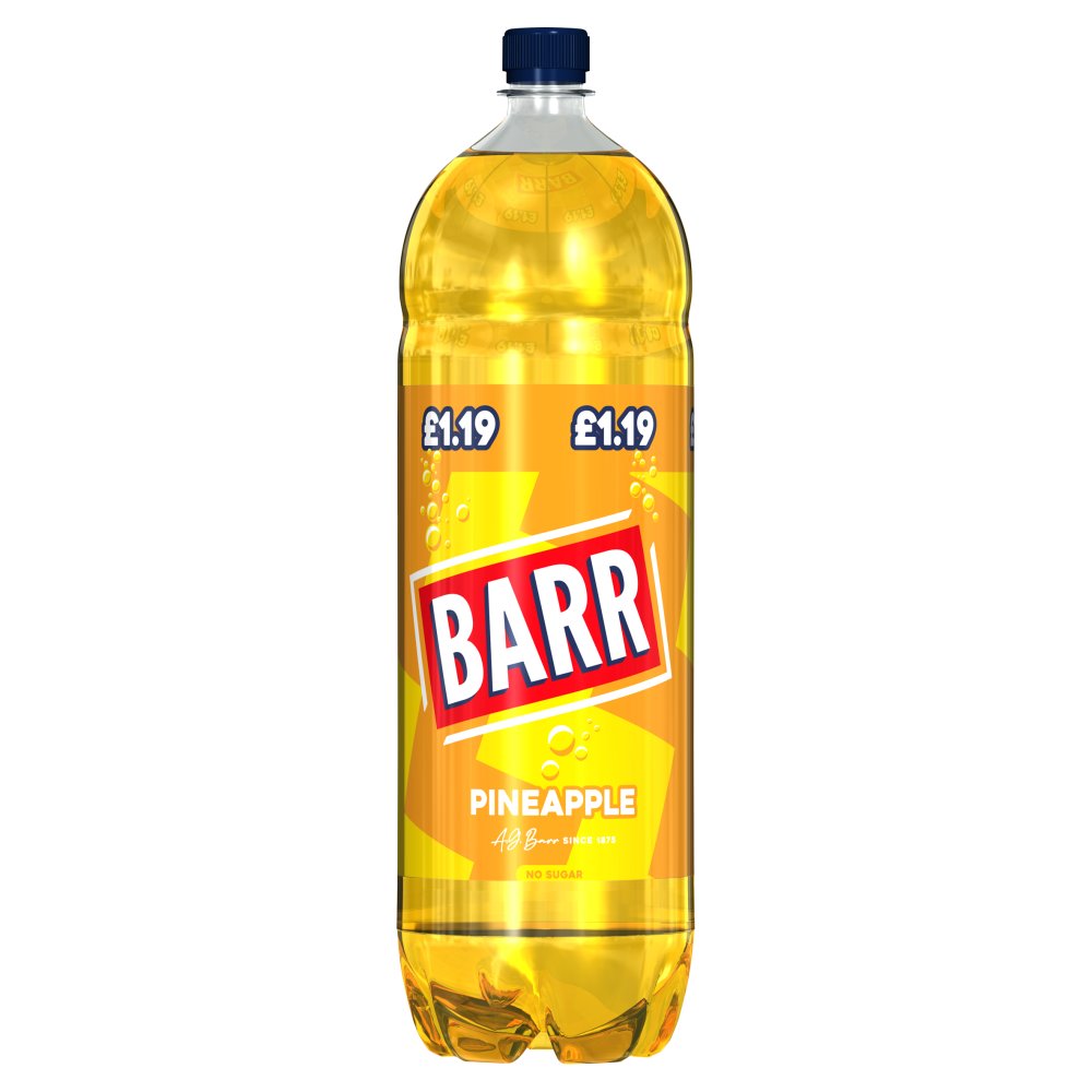 BARR PINEAPPLE (2Lit x 6) £1.19