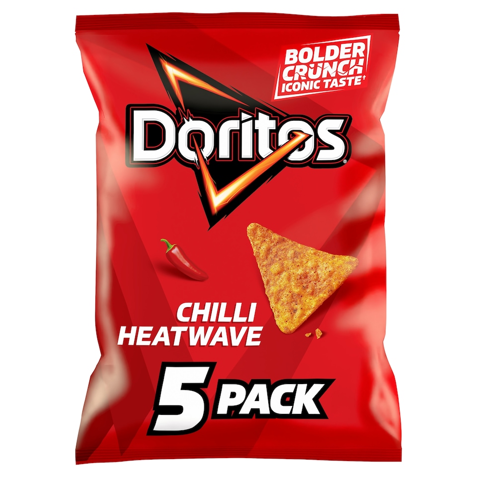 WALKERS MULTIPACKS DORITOS CHILLI HEATWAVE (30gx5x24) 300043881