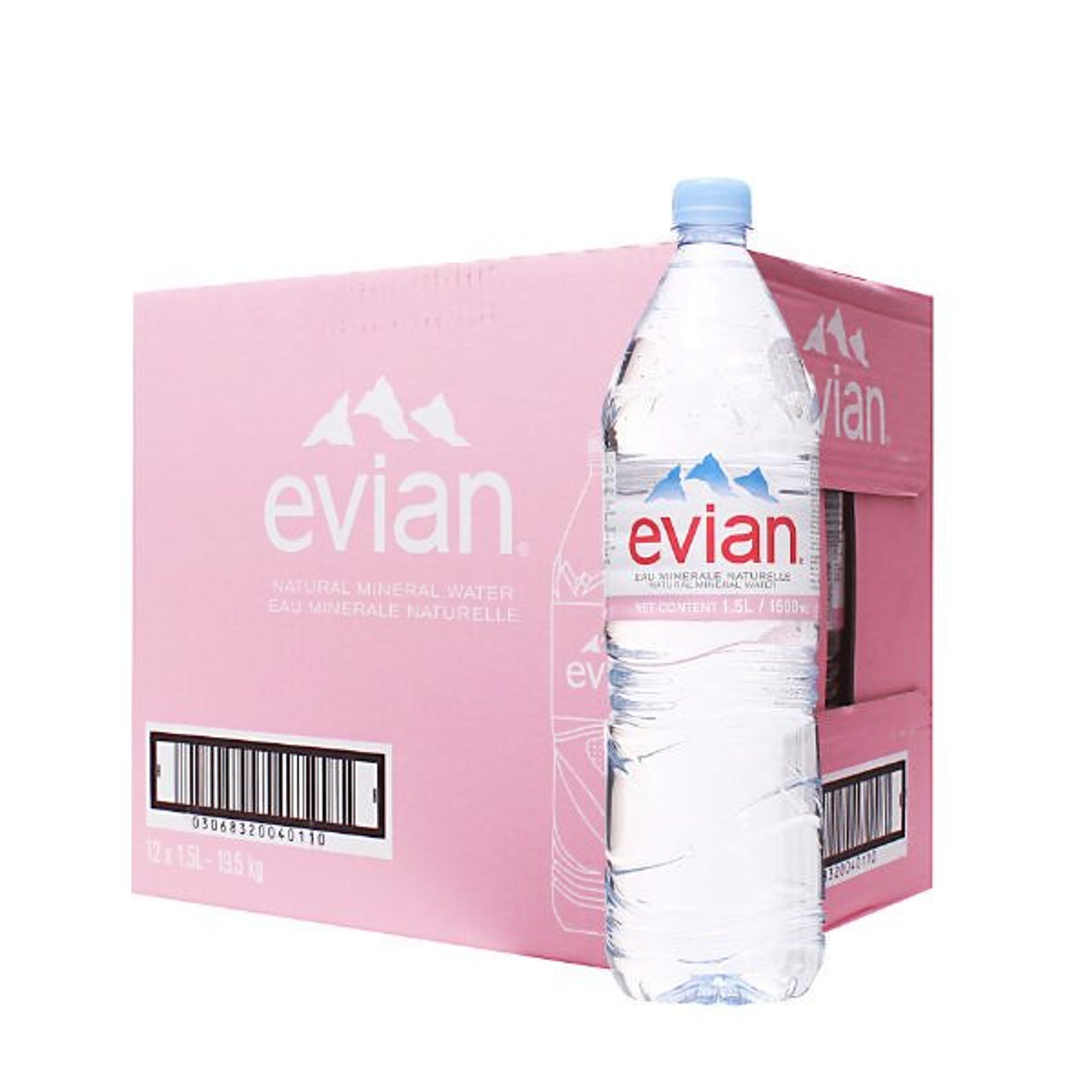 EVIAN WATER (1.5Lit x 6)