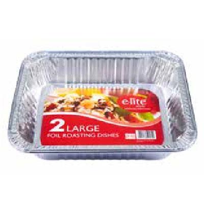 Z FOIL 2 LARGE ROASTING DISH 24 SETS  elite