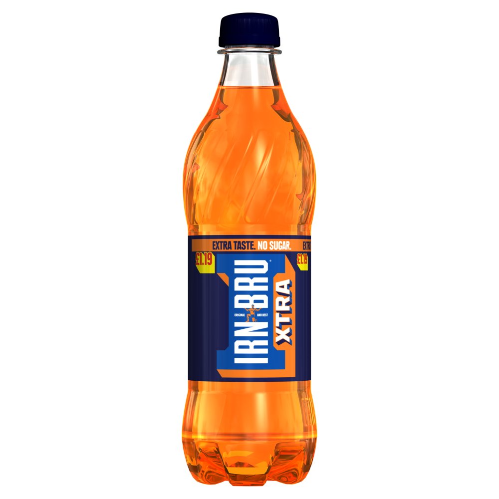IRNBRU XTRA (500ml x12) £1.19 BOTTLE