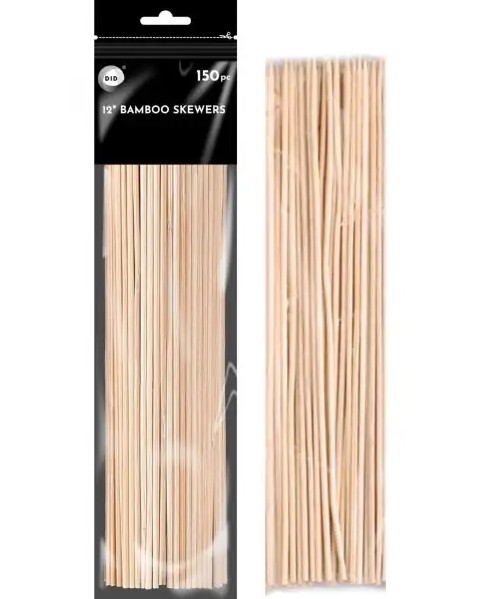 Z BAMBOO SKEWERS (150 PC x 48) DID KW8261