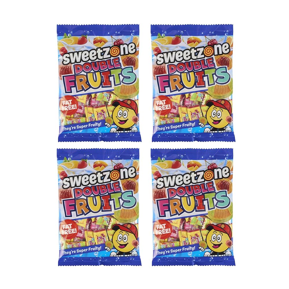 SWEETZONE BAGS DOUBLE FRUIT CHEWS  (12x200g)