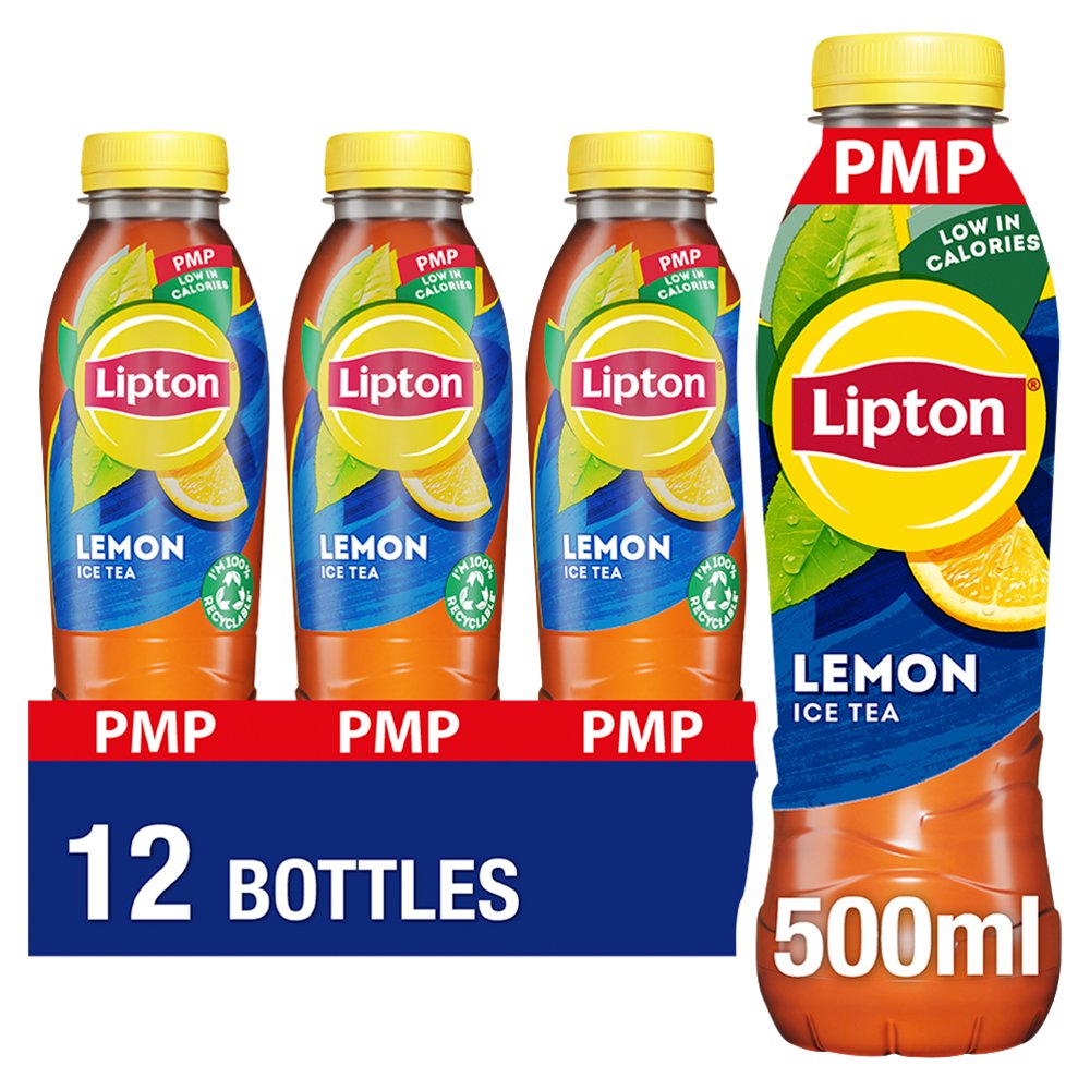 LIPTON ICE TEA LEMON (500ml x12) £1.35