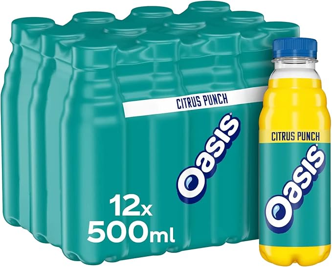 OASIS CITRUS PUNCH (500ml x12) NP YELLOW