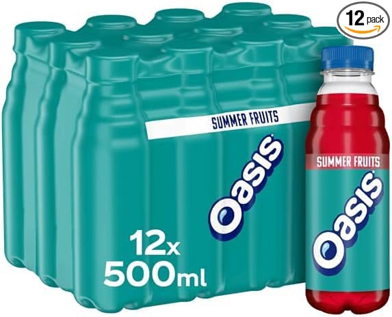 OASIS SUMMER FRUIT (500ml x12) NP RED