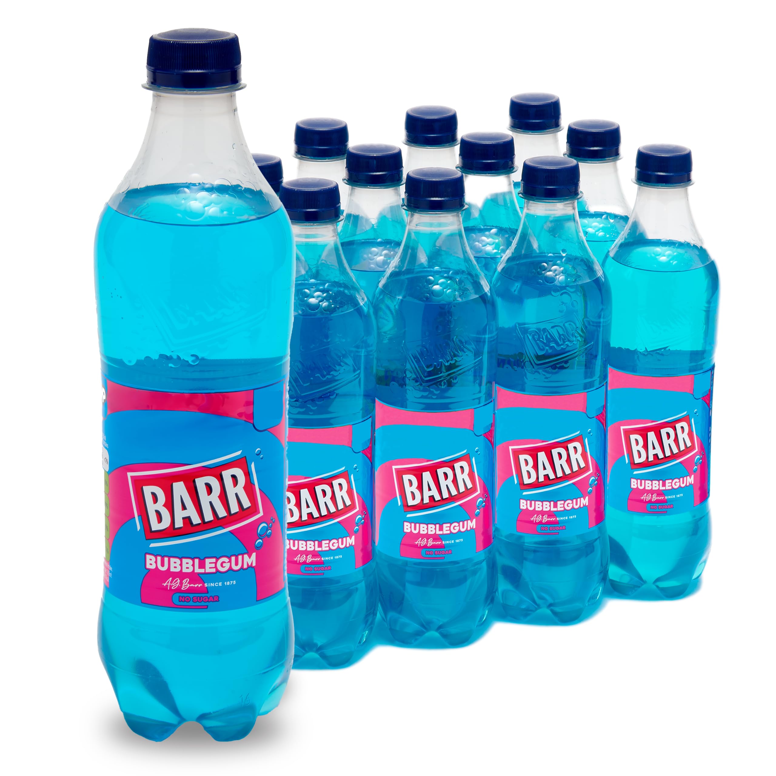 BARR BUBBLEGUM BOTTEL (500ml x12) £1