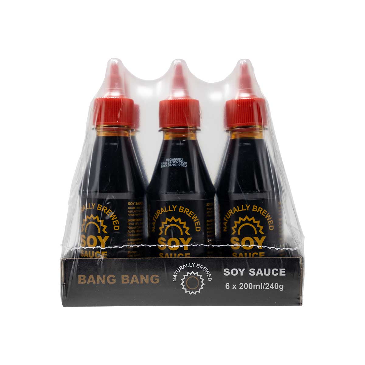 BANG BANG SOYA SAUCE (6 x200ml)