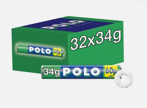 POLO MINT ORIGINAL (32x34g) 60P GREEN