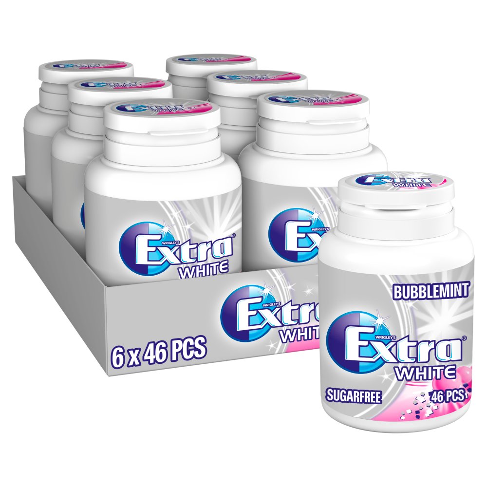 EXTRA BOTTLE  BUBBLEMINT (6x46g) £2.50 PINK