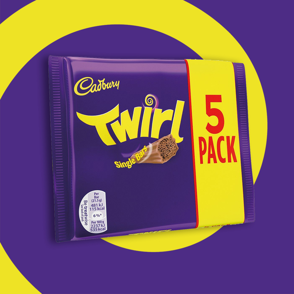 MULTIPACK TWIRL (20x21.5g) £1.89