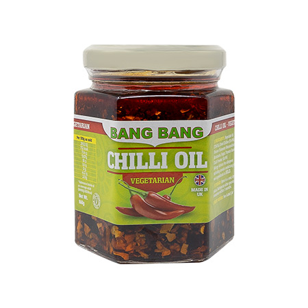 BANG BANG VEGETARIAN CHILLI OIL (6 x160g)