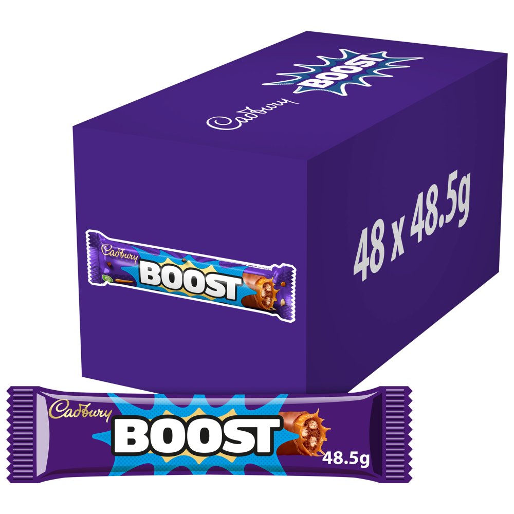 BOOST STD CHOCOLATE BAR (48x48.5g) 89p