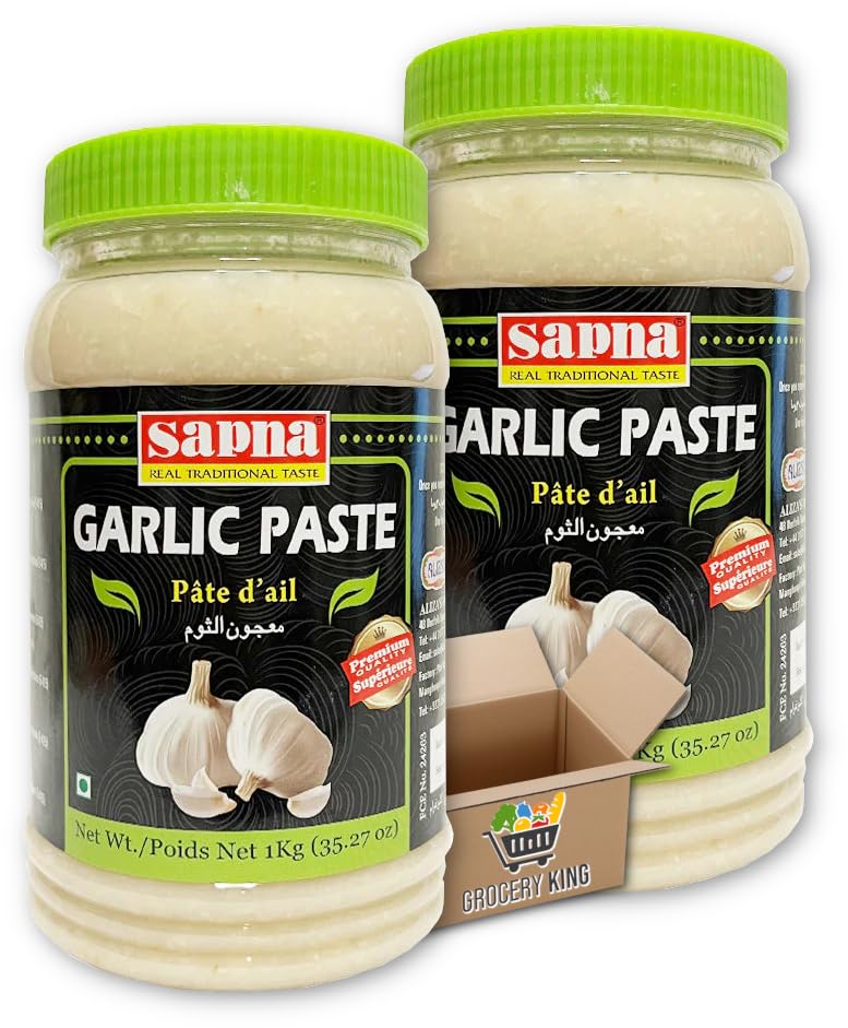 SAPNA GARLIC PASTE (1Kg x 6)