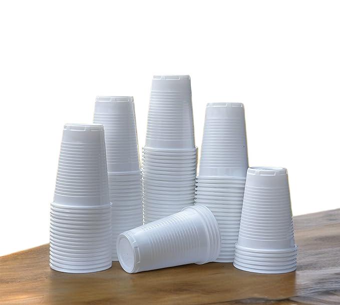 Z CUPS 7oz 180CC WHITE PLASTIC (100 x 30) TRENT/BV9804