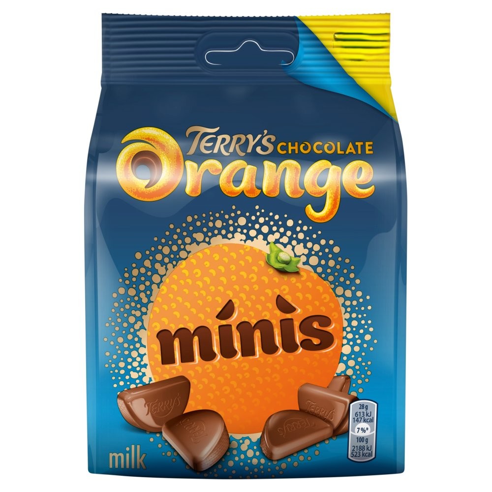 TERRY'S BAGS ORANGE MINIS (10x95g) £1.50