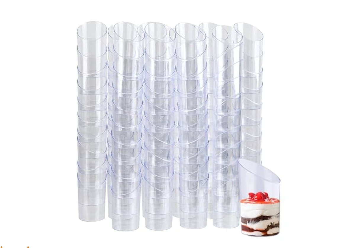 Z DESSERT CUPS ANGLE (20PC x 24) M009 elite