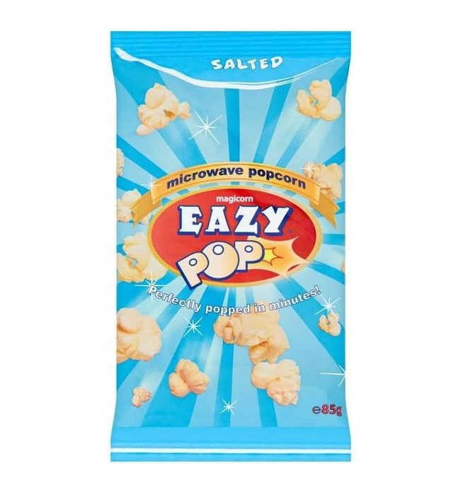 POPCORN STD SALTED (16x85g) BLUE
