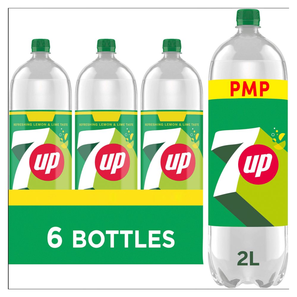 SEVEN UP-7UP (2Litx6) £1.99