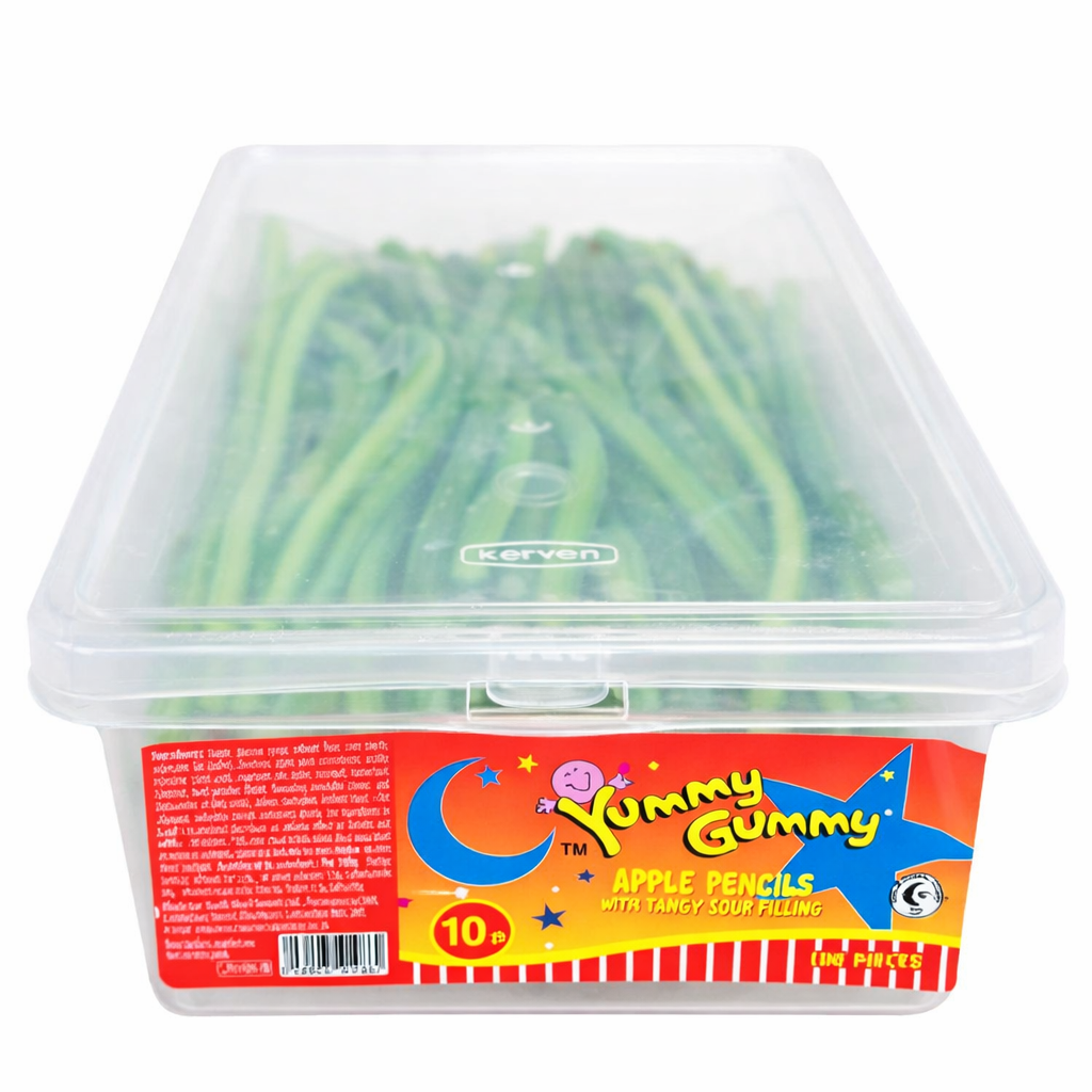 YUMMY GUMMY PENCIL APPLE  (100pc) 10P