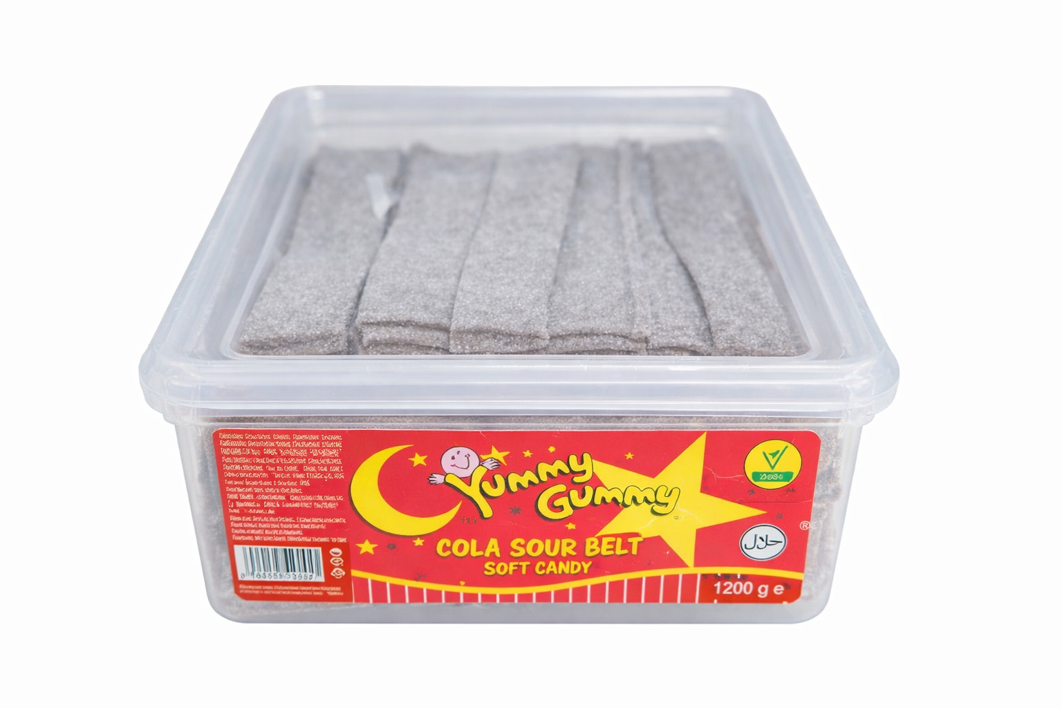 YUMMY GUMMY BELT COLA SOUR BELT BELT (1200g)