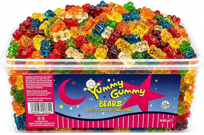 YUMMY GUMMY TUB BEARS (600pcs) 2p