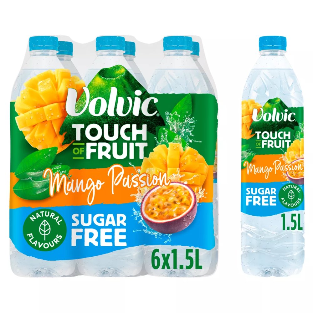 VOLVIC TOF MANGO & PASSION (1.5Lit x 6) S/F