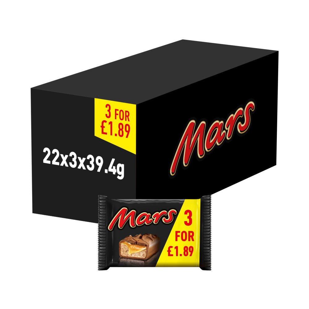 MULTIPACK MARS (22x3x39.4g) £1.89 FC35N