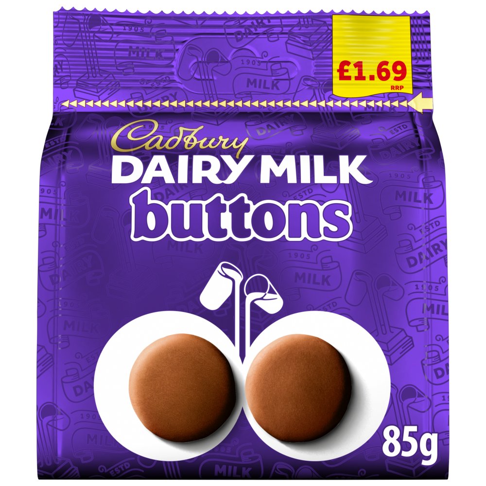 DAIRYMILK BAGS BUTTONS (10x95g) £1.69
