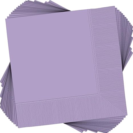 NAPKIN 1 PLY LAVENDER 30x30CM (30x100) 3000 PALOMA **