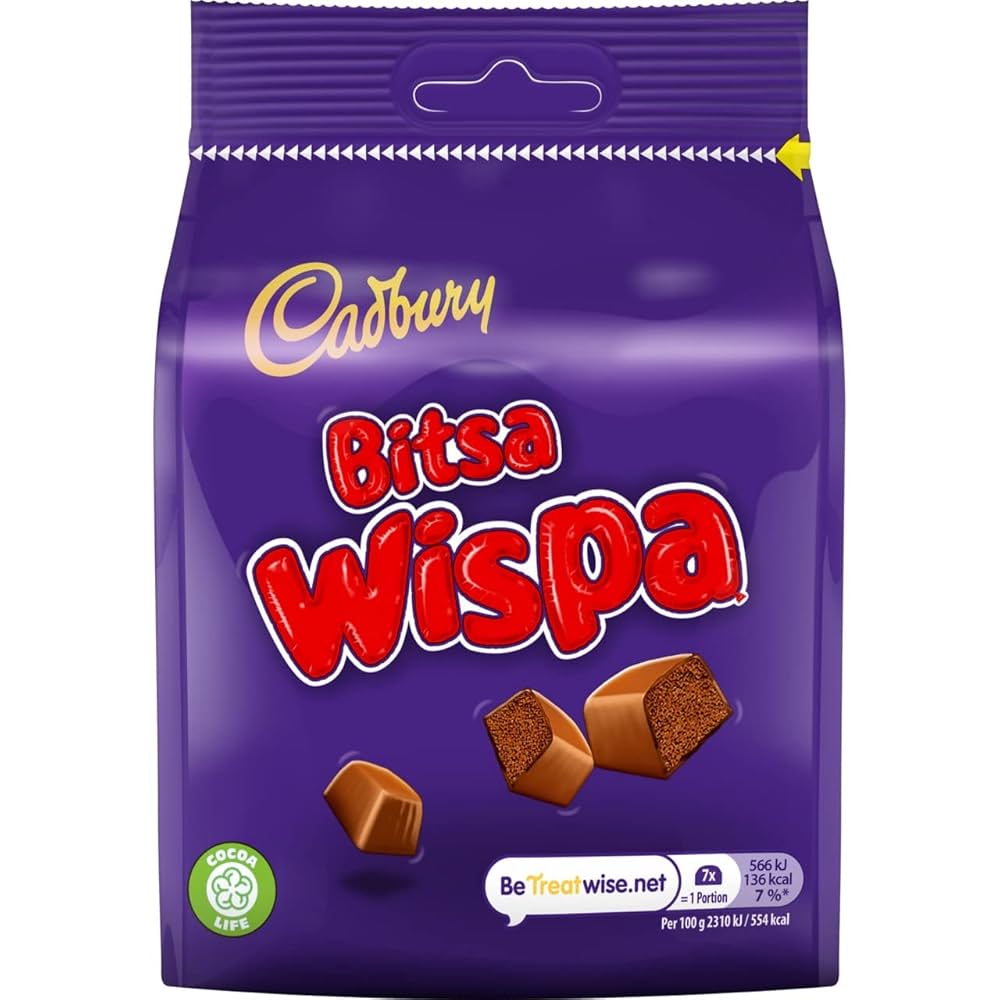 DAIRYMILK BAGS WISPA BITSA (10x95g) £1.85