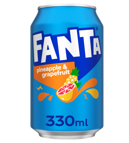 FANTA PINEAPPLE AND GRAPEFFRUIT (330ml x 24 )