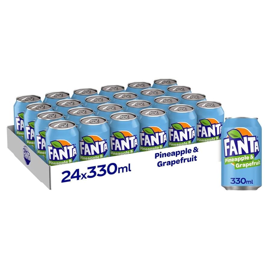 FANTA PINEAPPLE & GRAPEFFRUIT CAN (330ml x 24 )