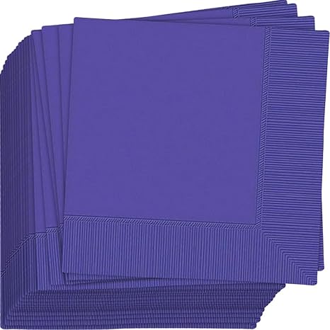 NAPKIN 2 PLY PURPLE 40 CM (20x100 ) 2000 COMBINATIONS
