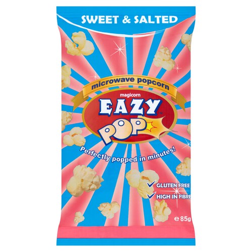 POPCORN STD SWEET & SALT (16x85g) MIX EAZY