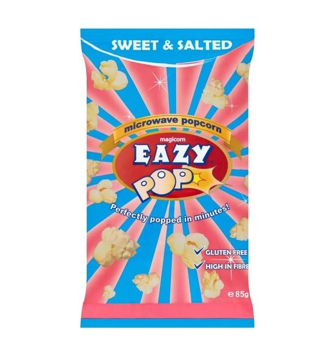 POPCORN STD SWEET & SALT (16x85g) RED+BLUE