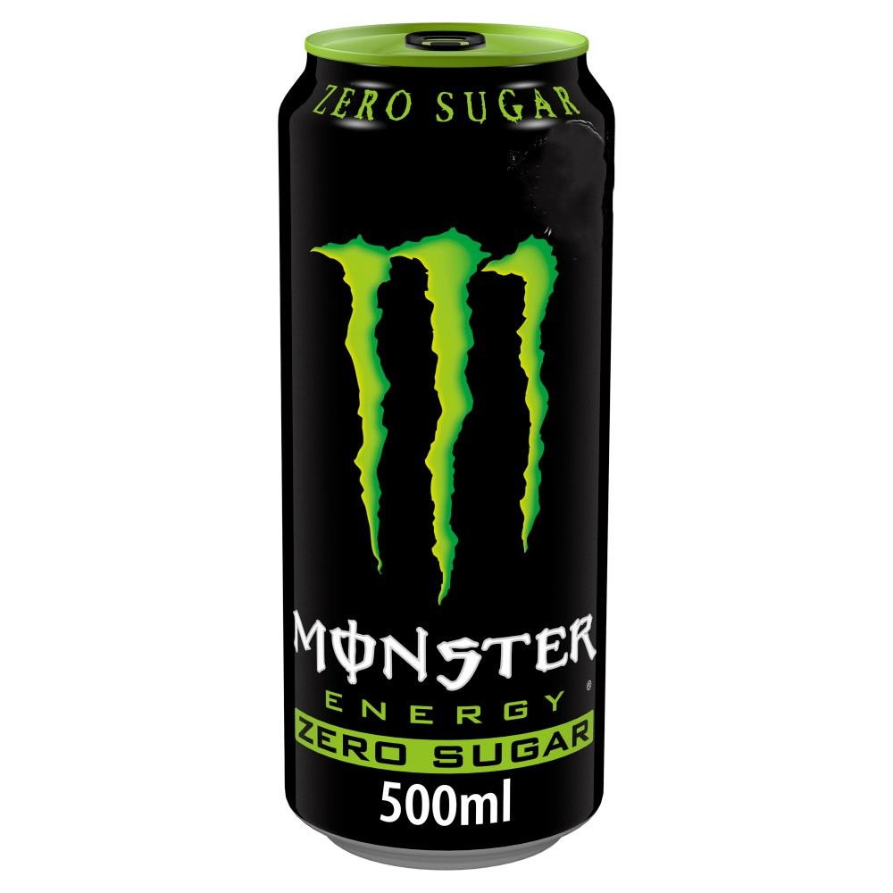 MONSTER  ZERO SUGAR ORIGINAL (500ml x 12) £1.65 GREEN BOX