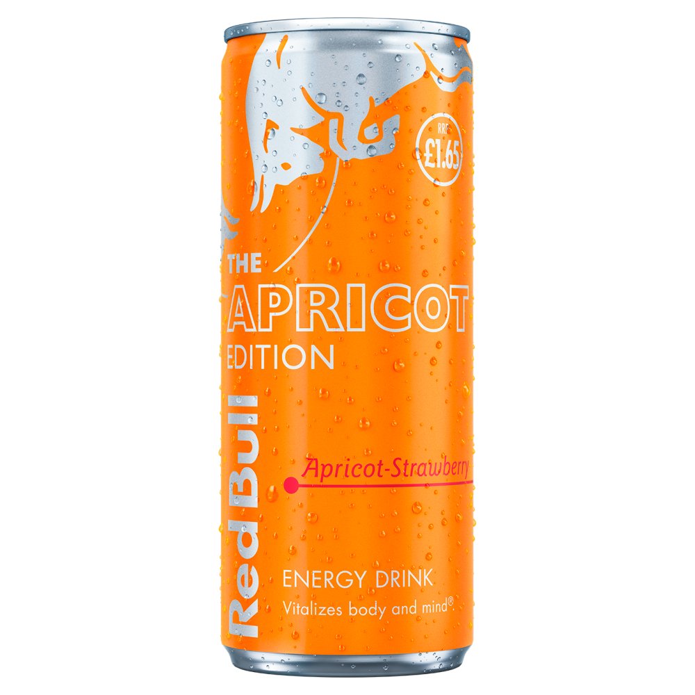 REDBULL APRICOT (250ml x12) £1.65 ORANGE