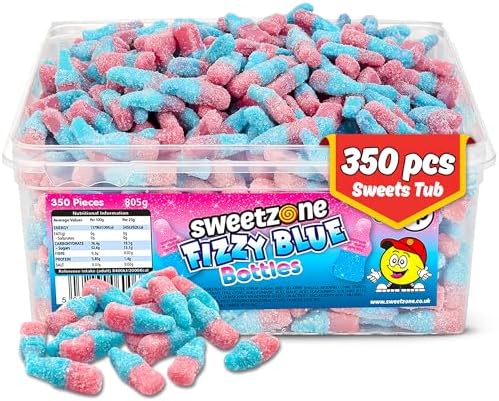 SWEETZONE TUB FIZZY BLUE BOTTLE (350PC x 805g)) 2P