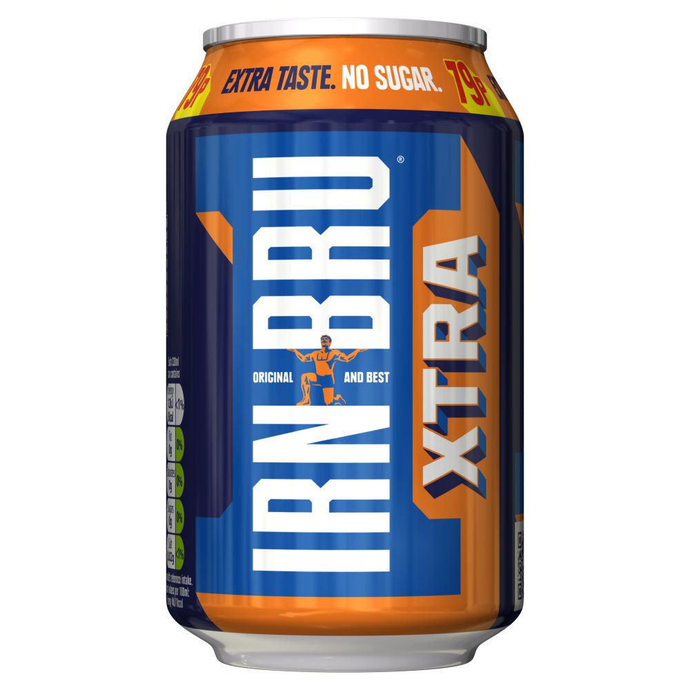 IRNBRU EXTRA CAN ( 330mlx24 ) 79P